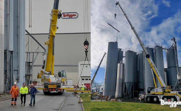 Livraison de silos